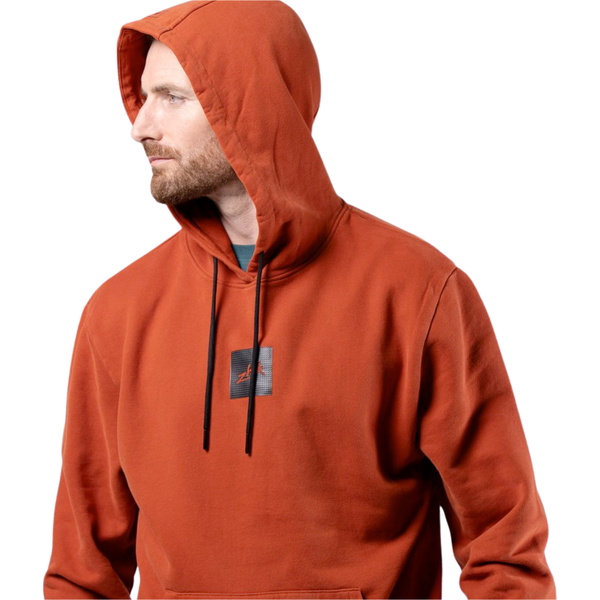 2026 Zhik Mens Carbon Hoodie HDI-0022-M - Red Earth